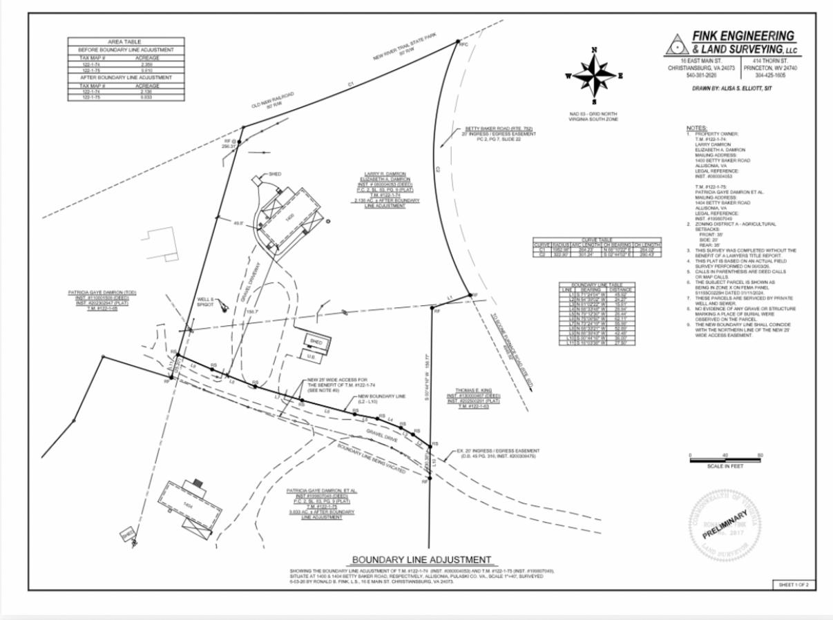 1400 Betty Baker Road Allisonia VA 24347