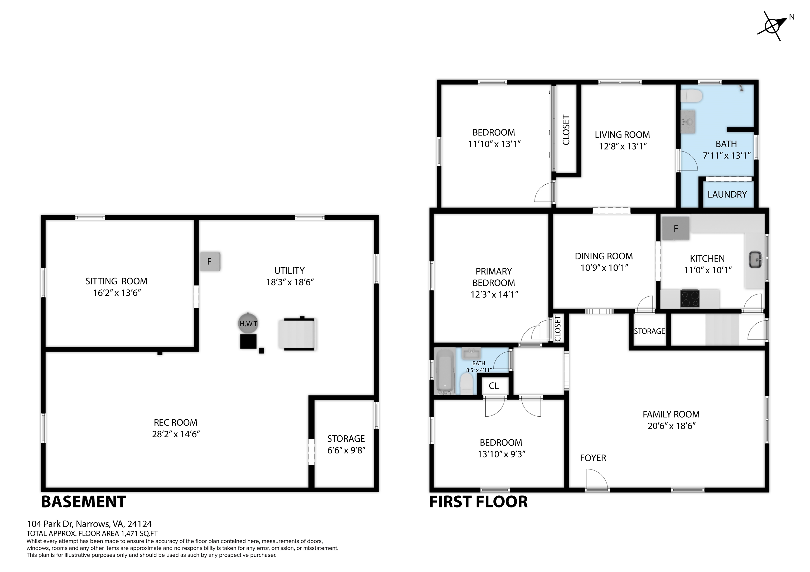 104 Park Drive Narrows VA 24124