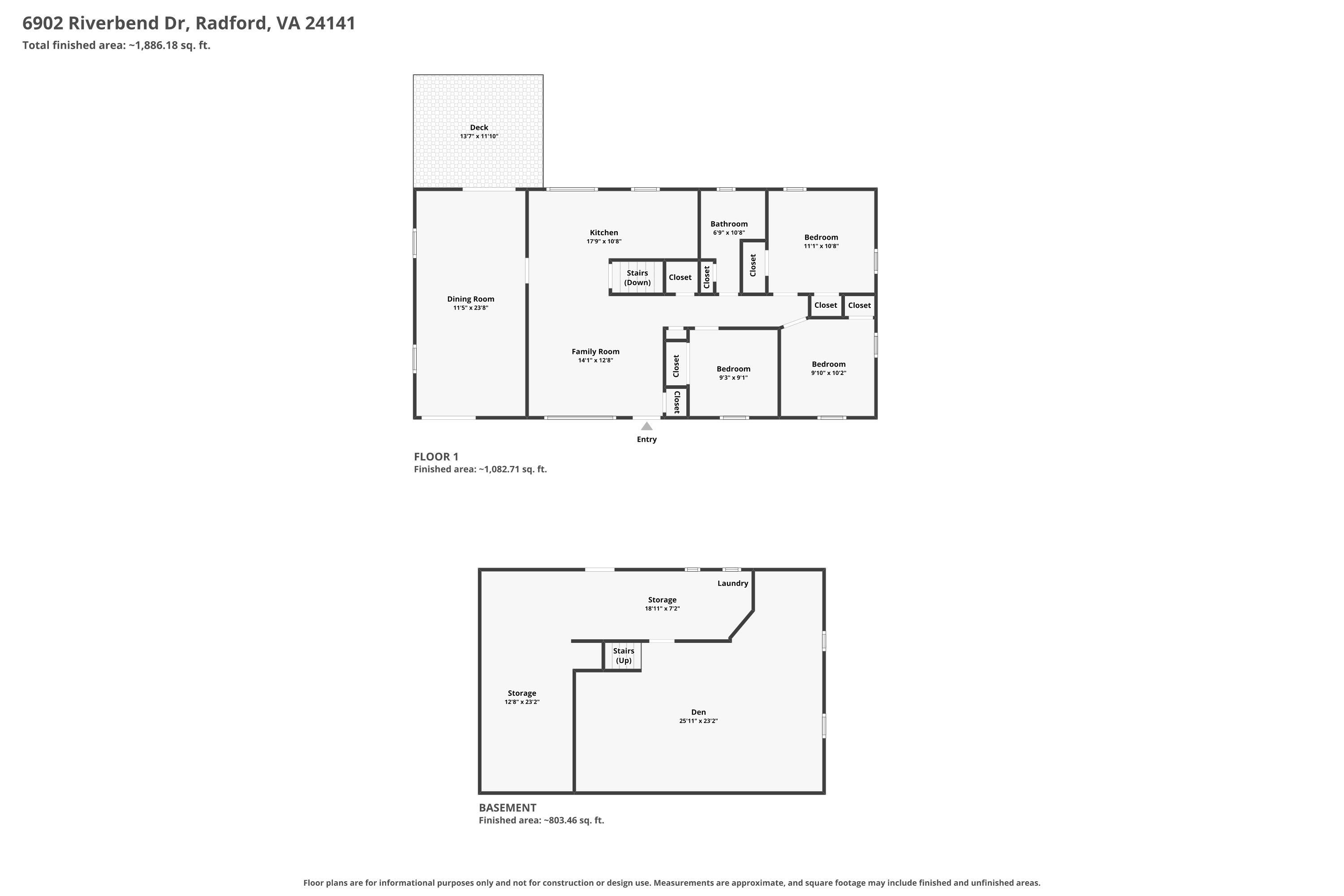 6902 Riverbend Drive Fairlawn VA 24141
