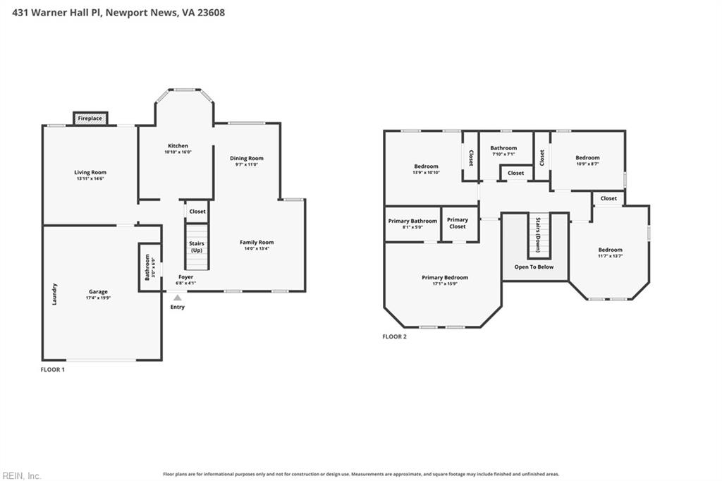 431 Warner Hall Place Newport News VA 23608