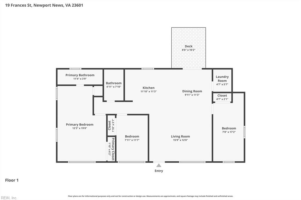 19 Frances Street Newport News VA 23601