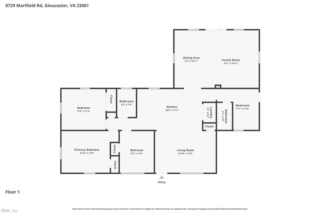 8729 Marlfield Road Gloucester VA 23061