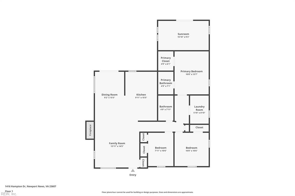 1416 Hampton Drive Newport News VA 23607