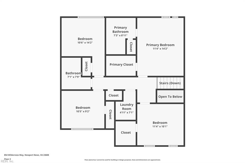 854 Wilderness Way Newport News VA 23608