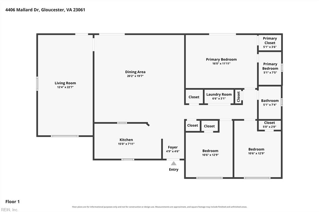 4406 Mallard Drive Gloucester VA 23061