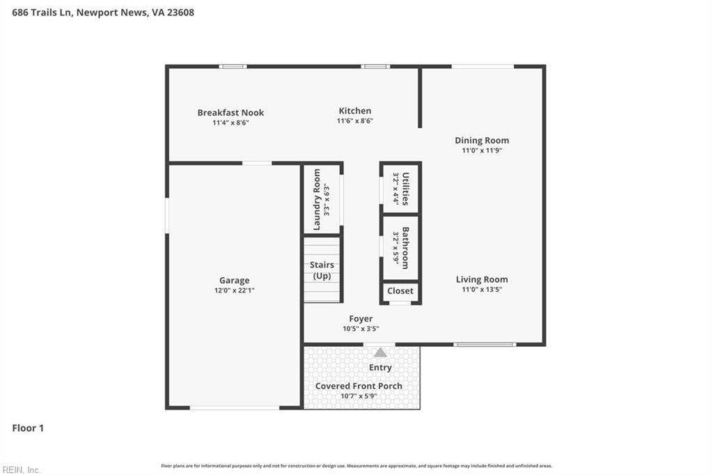 686 Trails Lane Newport News VA 23608