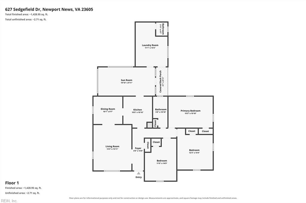 627 Sedgefield Drive Newport News VA 23605