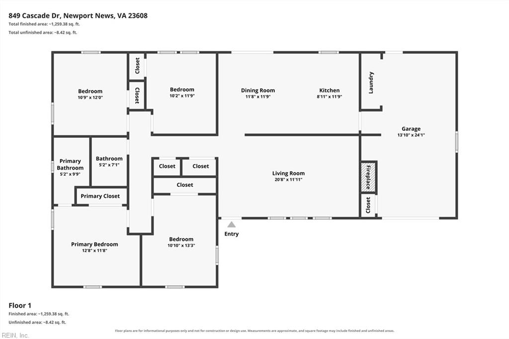 849 Cascade Drive Newport News VA 23608