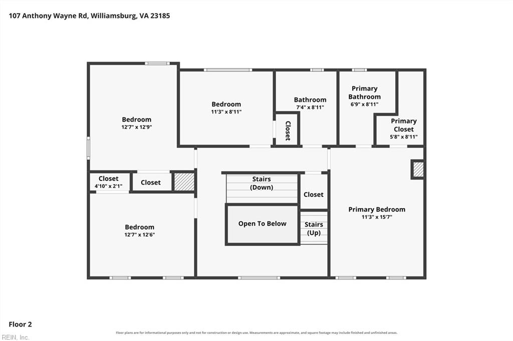 107 Anthony Wayne Road Williamsburg VA 23185