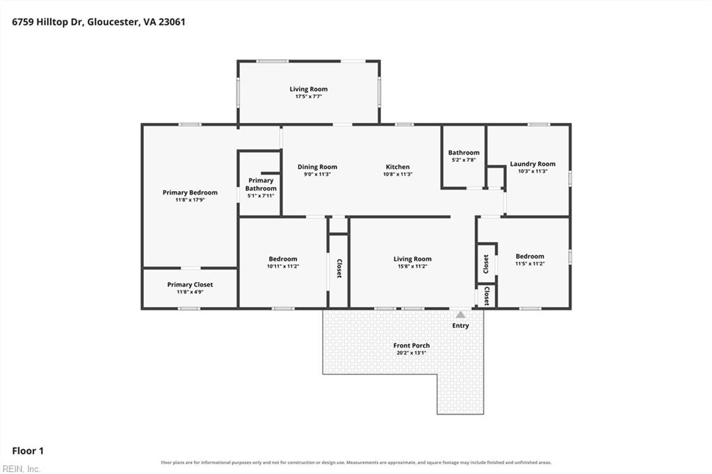 6759 Hilltop Drive Gloucester VA 23061