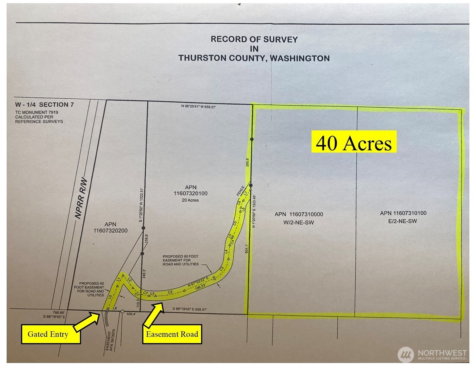 0 40 Acres 143rd Avenue SE Tenino WA 98589