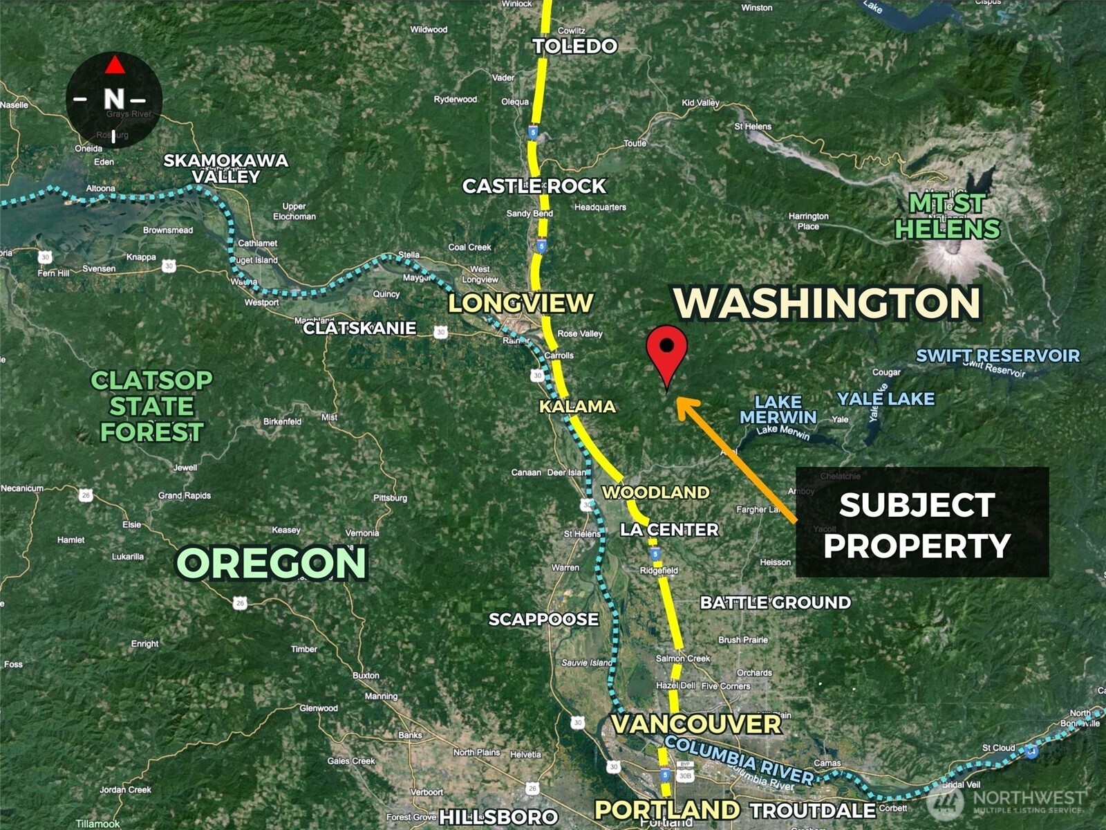 3725 Little Kalama River Road Woodland WA 98584