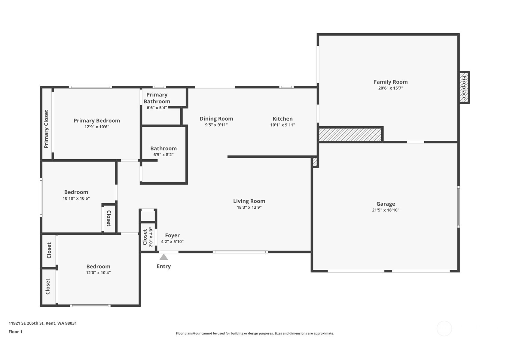 11921 SE 205th Street Kent WA 98031