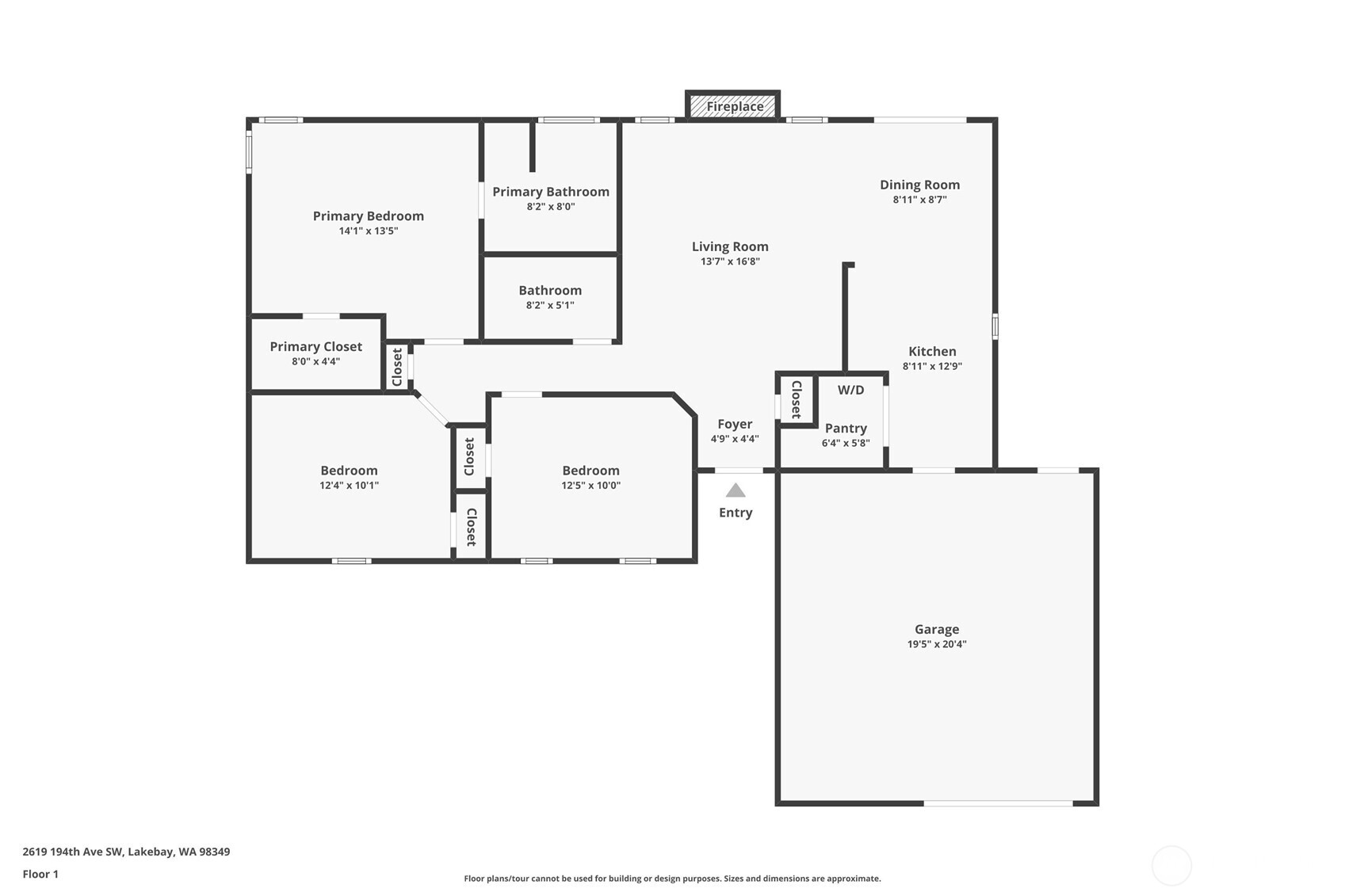 2619 194th Avenue SW Lakebay WA 98349