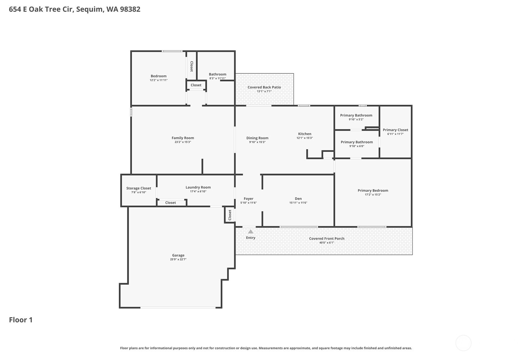 654 E Oak Tree Circle Sequim WA 98382