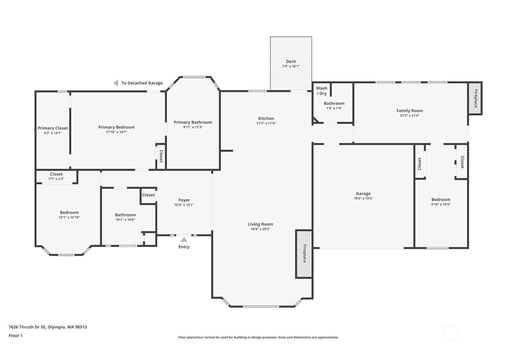 7626 Thrush Drive SE Olympia WA 98513
