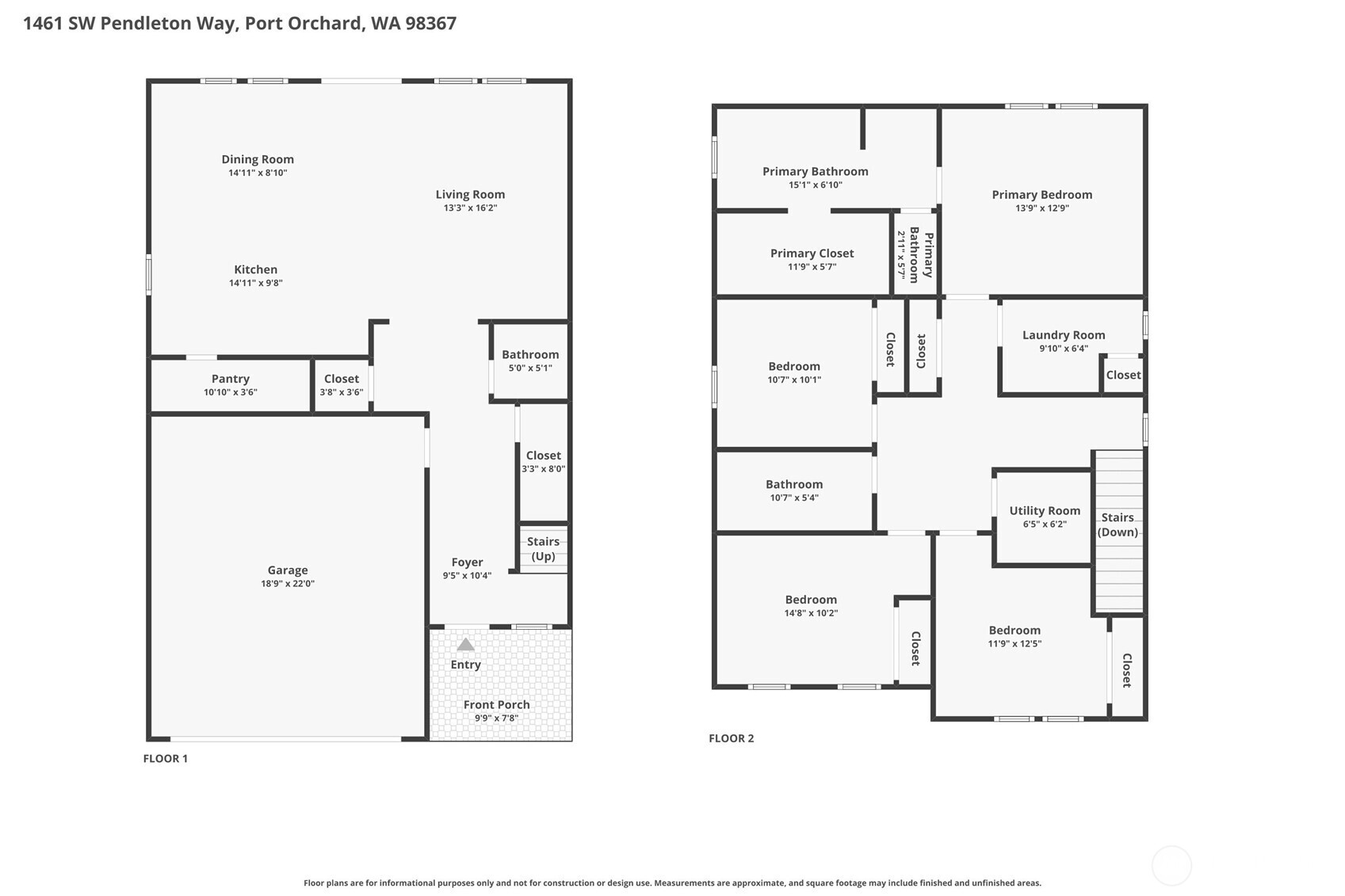 1461 SW Pendleton Way Port Orchard WA 98367