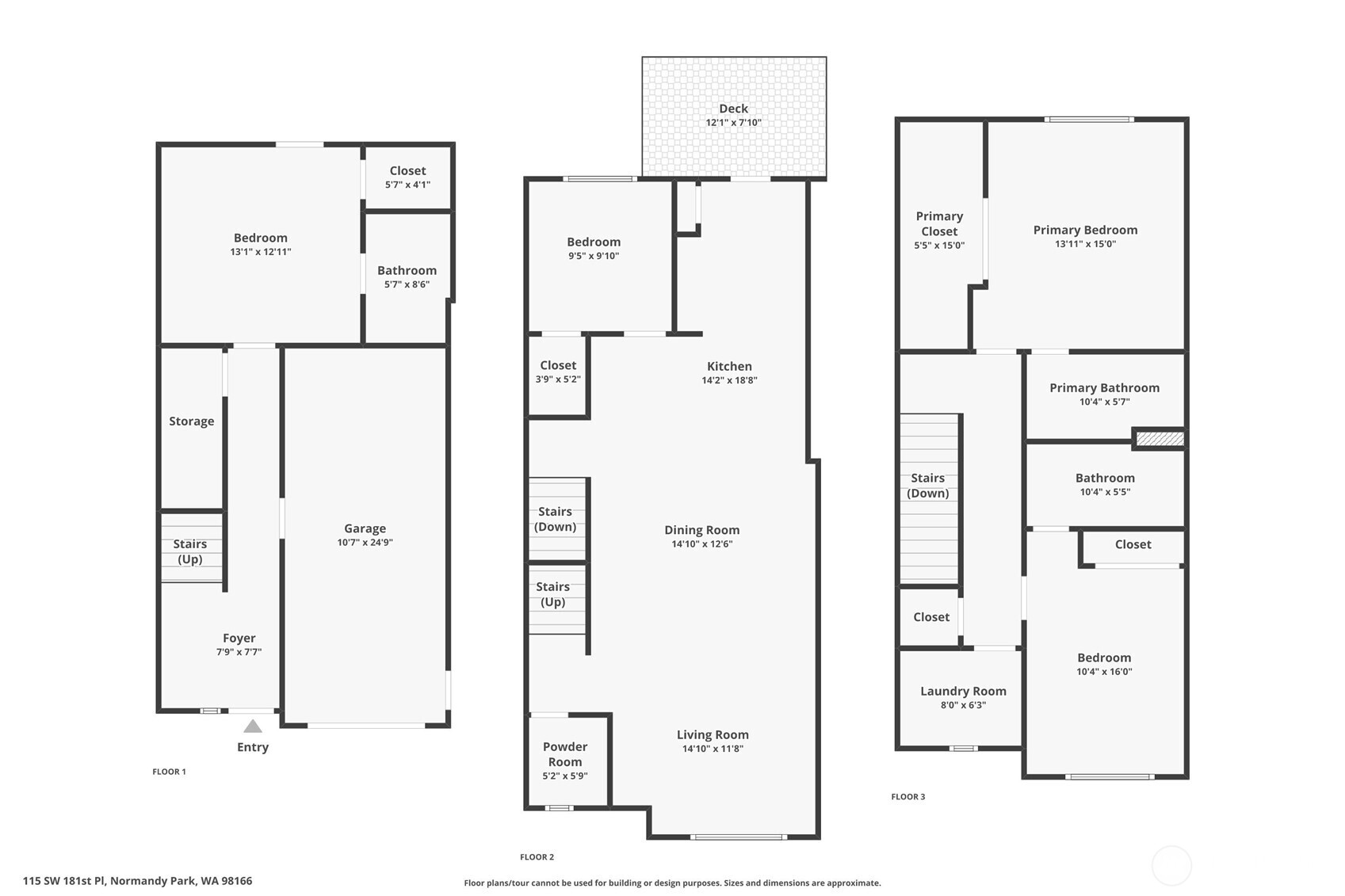 115 SW 181st Place Normandy Park WA 98166