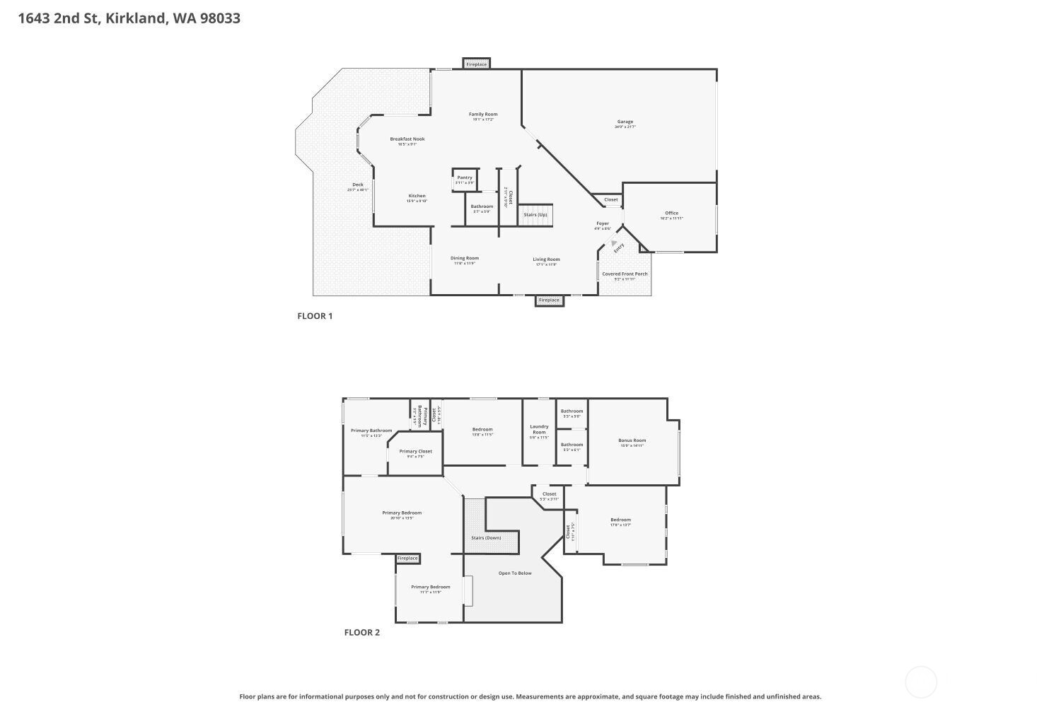 1643 2nd Street Kirkland WA 98033