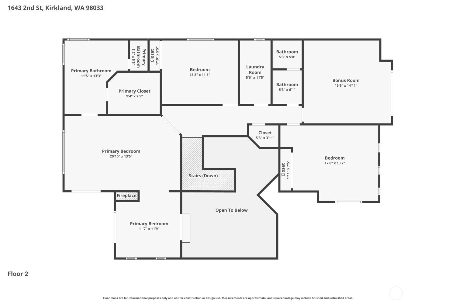 1643 2nd Street Kirkland WA 98033