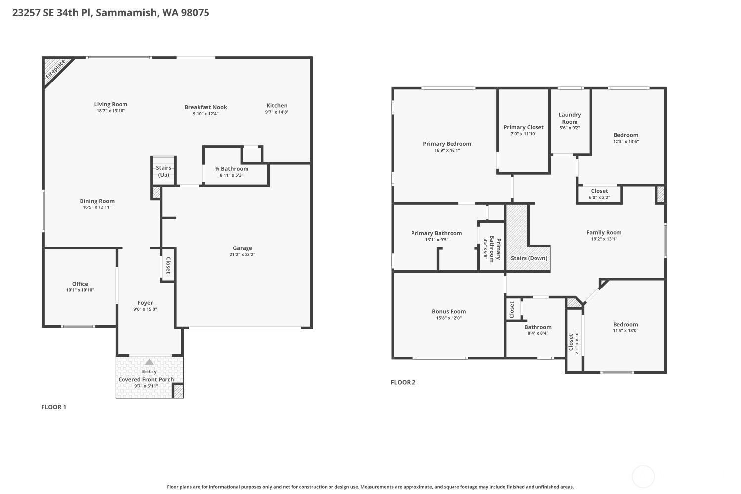 23257 SE 34th Place Sammamish WA 98075