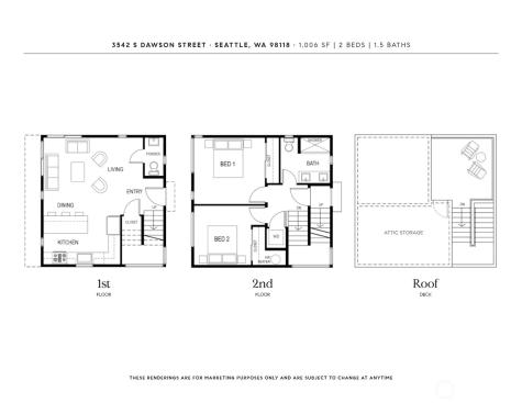 3542 S Dawson Street Seattle WA 98118