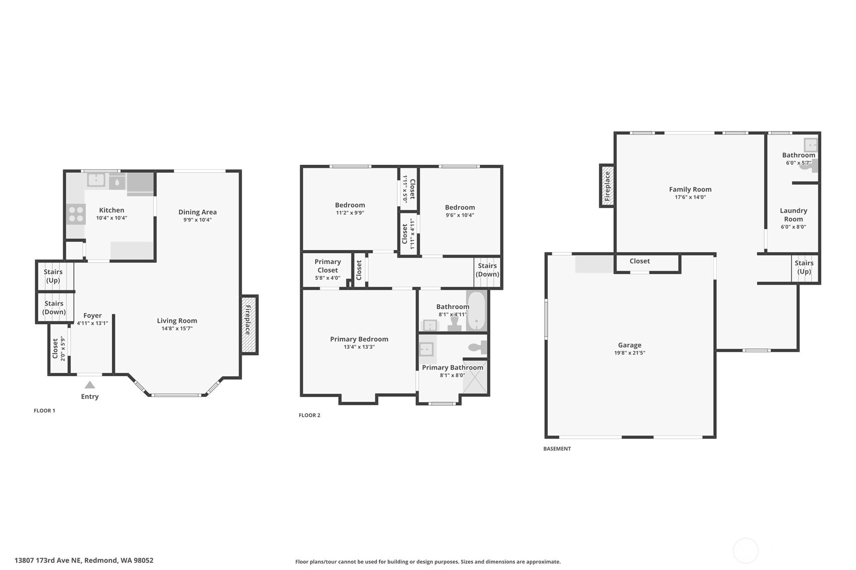13807 173rd Ave Avenue NE Redmond WA 98052