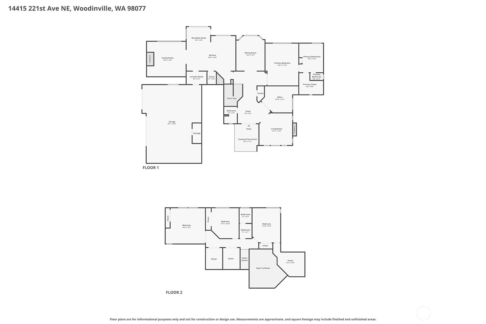 14415 221st Avenue NE Woodinville WA 98077