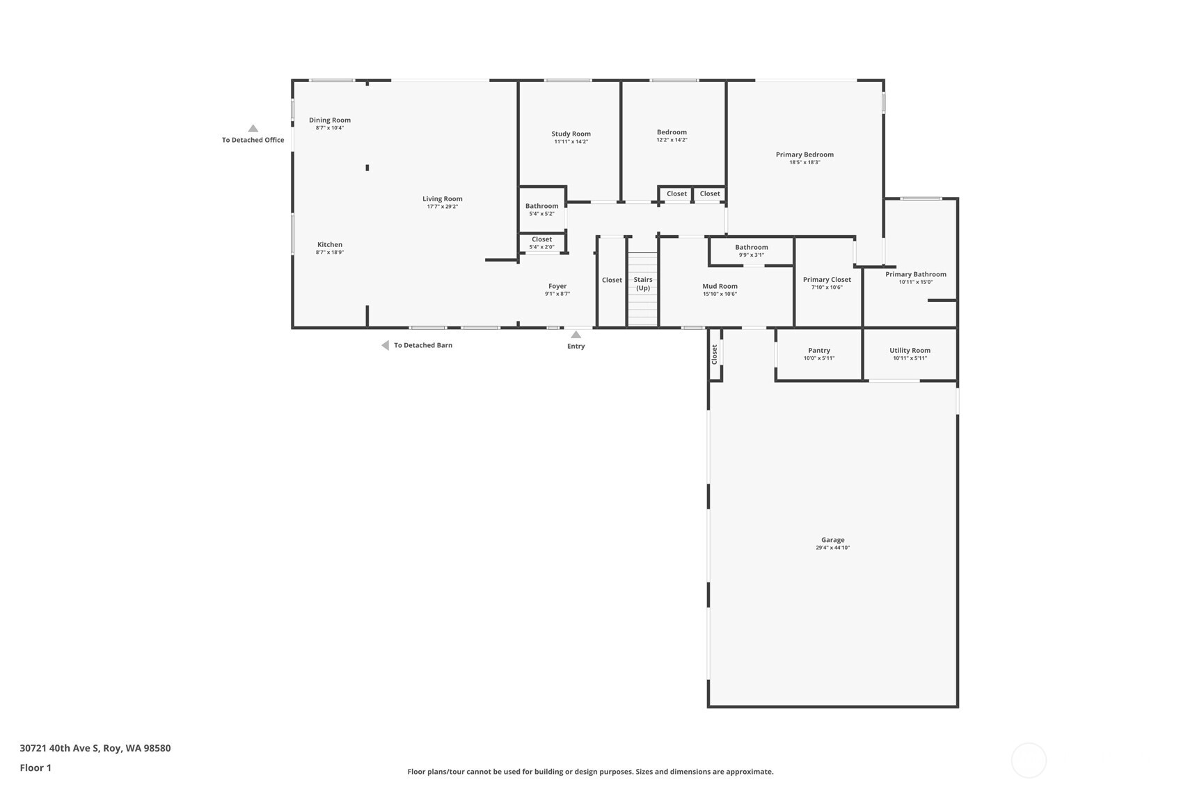 30721 40th Avenue S Roy WA 98580