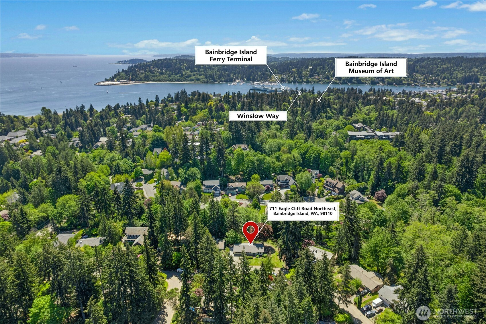 711 Eagle Cliff Rd NE Bainbridge Island WA 98110