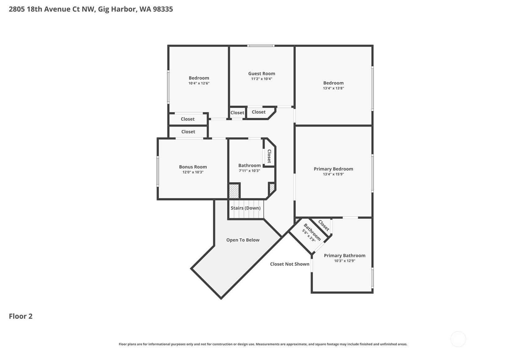 2805 18th Avenue Court NW Gig Harbor WA 98335