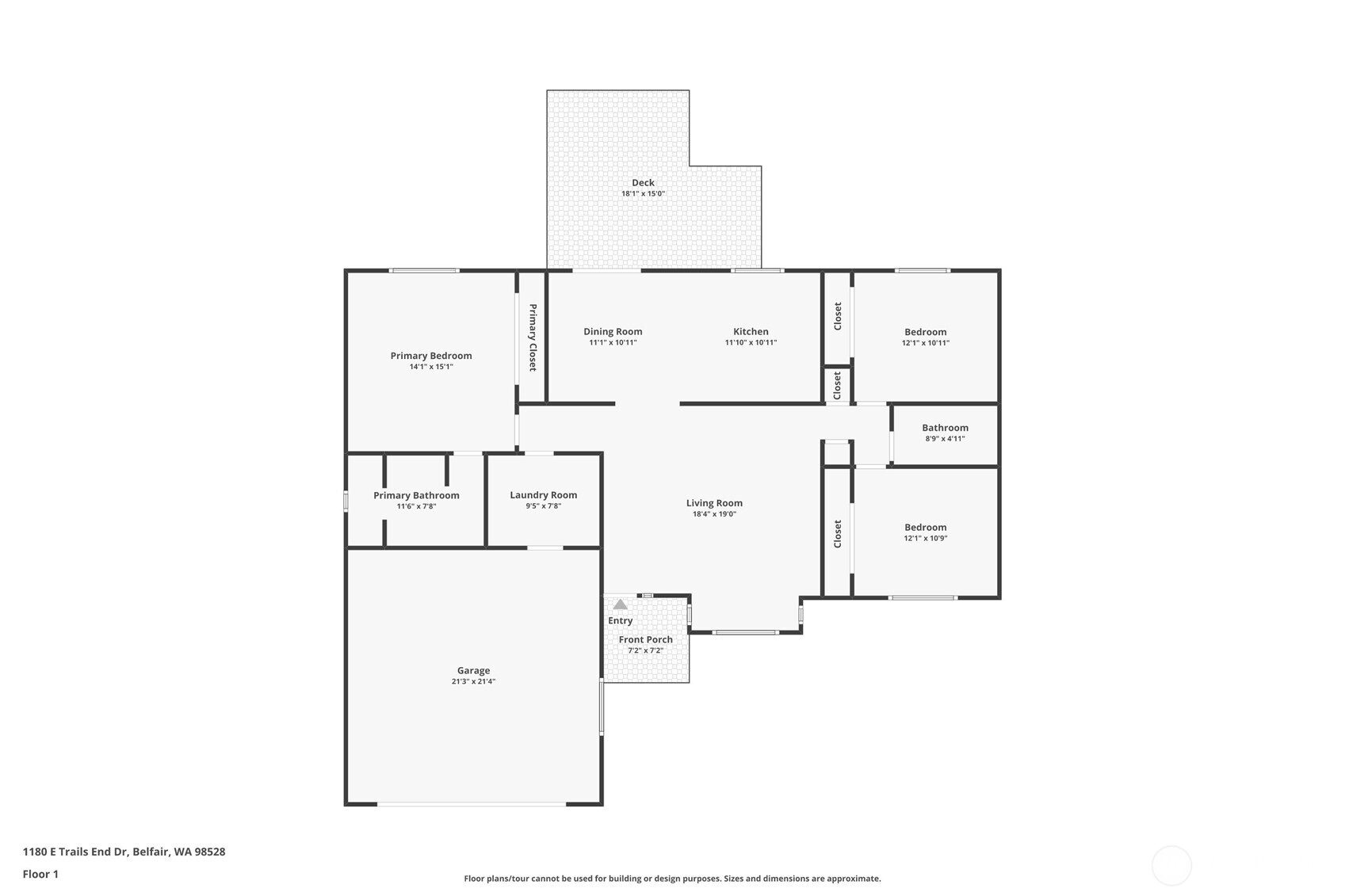 1180 E Trails End Drive Belfair WA 98528