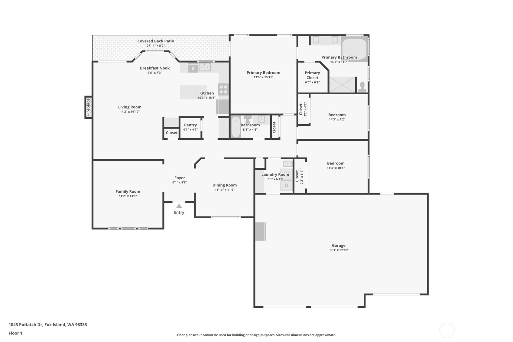 1043 Potlatch Drive Fox Island WA 98333