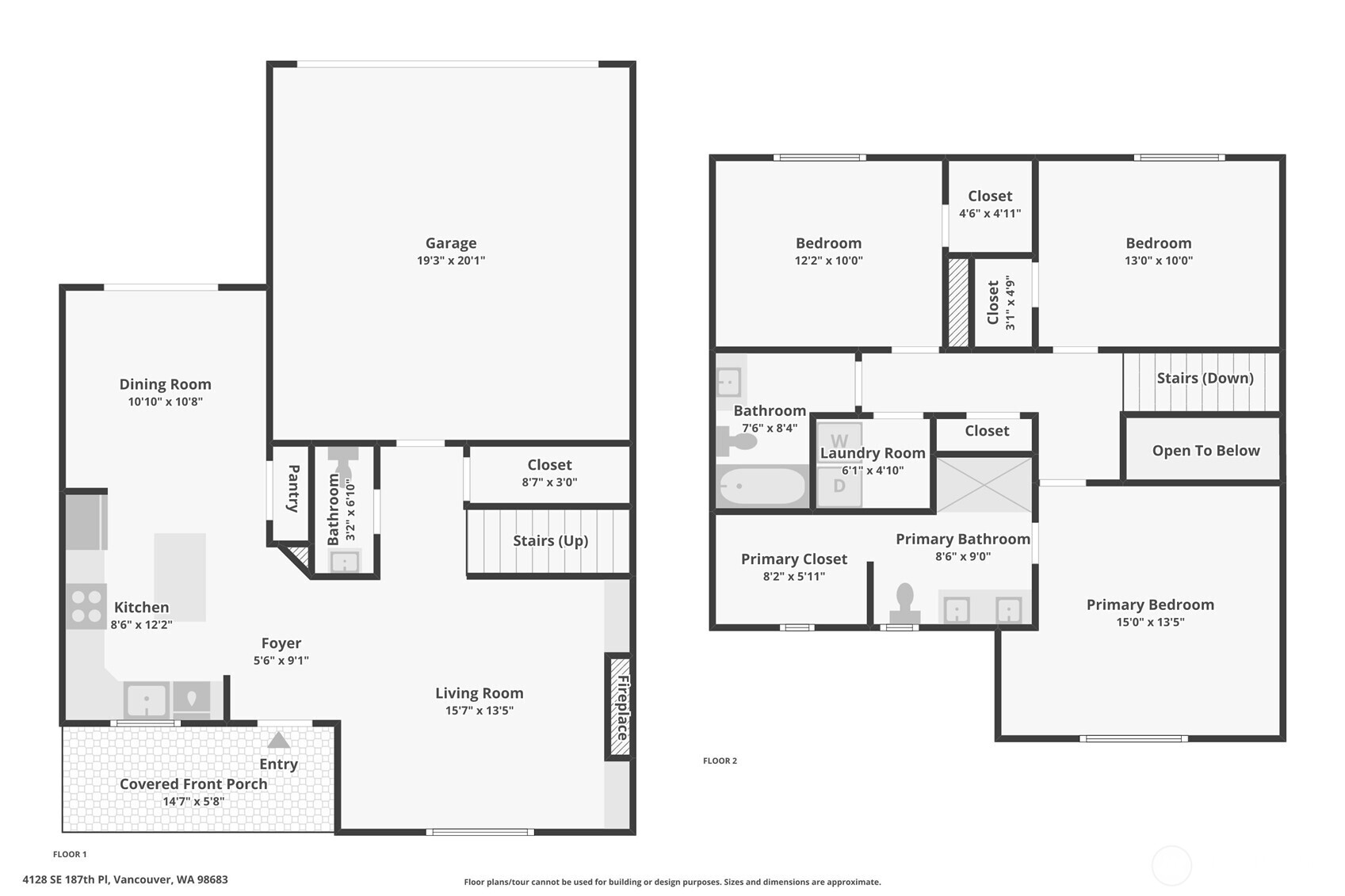 4128 SE 187th Place Vancouver WA 98683