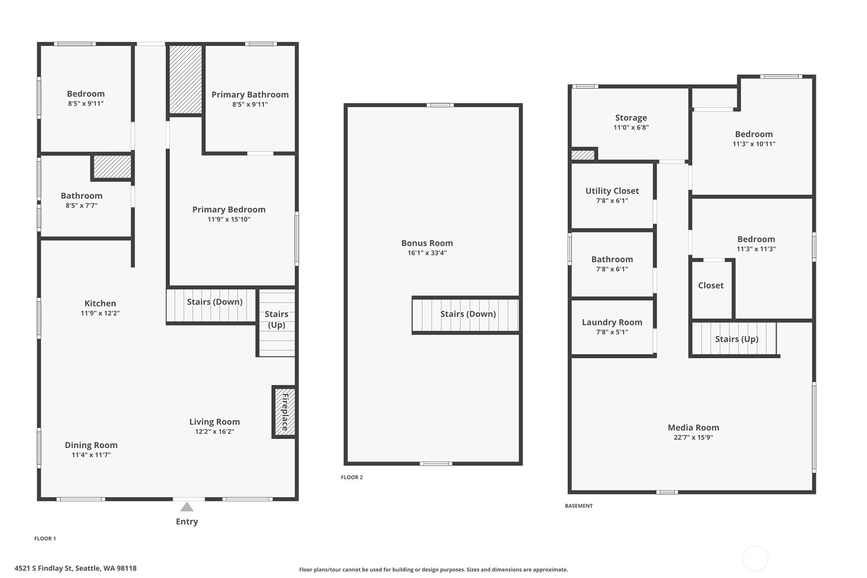 4521 S Findlay Street Seattle WA 98118