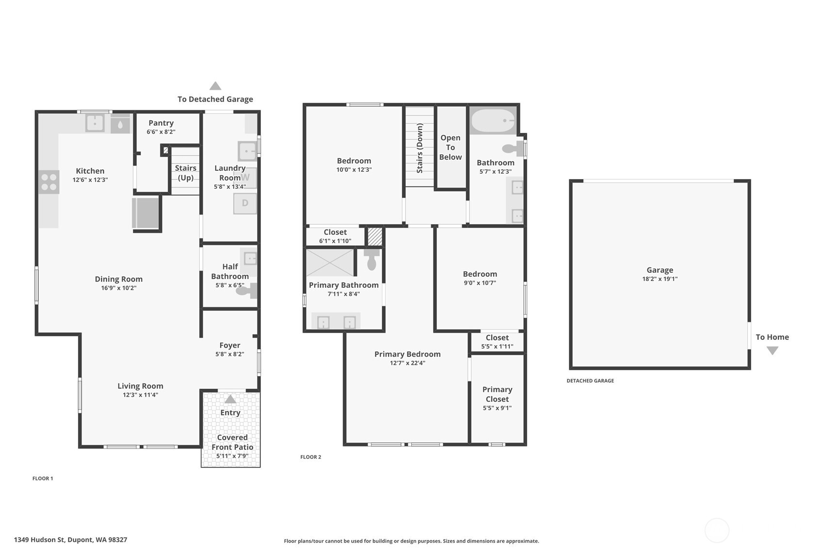 1349 Hudson Street Dupont WA 98327