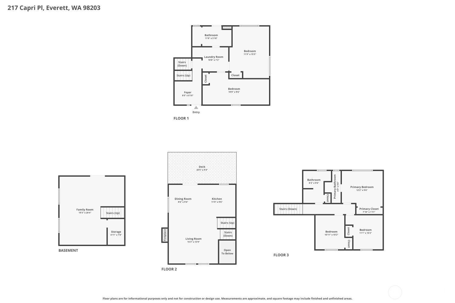 217 Capri Place Everett WA 98203