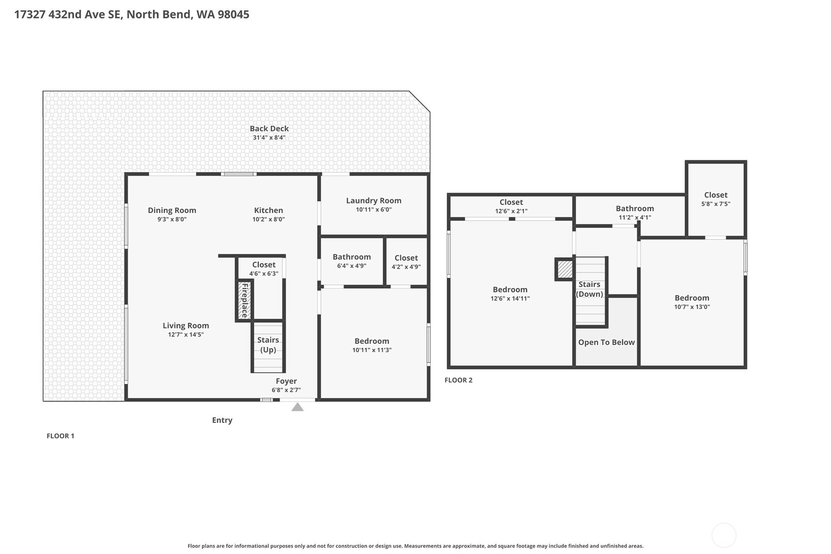 17327 432nd Avenue SE North Bend WA 98045