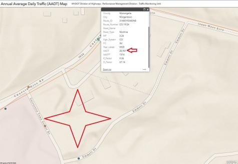 0 Chaplin Road Morgantown WV 26505