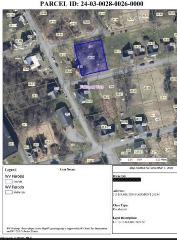 215 Hamilton Street Fairmont WV 26554