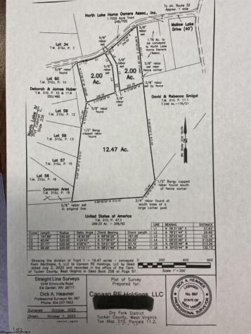 0 Mallow Lake Drive Davis WV 26260