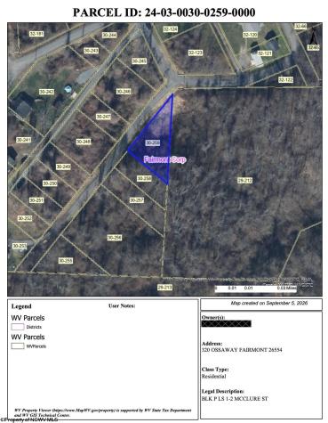 320 Ossaway Street Fairmont WV 26554