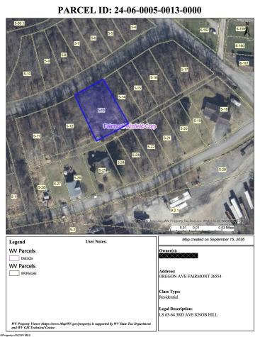 4 Oregon Avenue Fairmont WV 26554