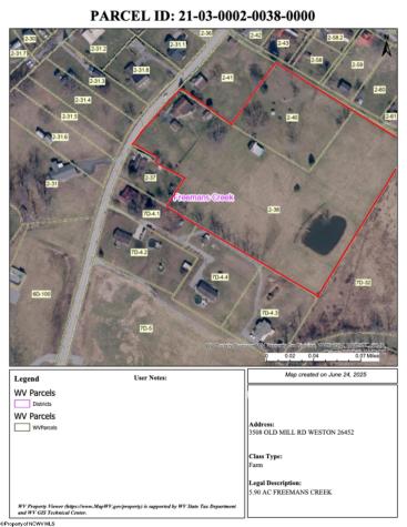 3508 Old Mill Road Weston WV 26452