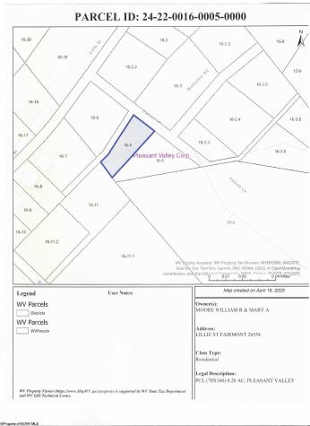 1719 Lillie Street Fairmont WV 26554